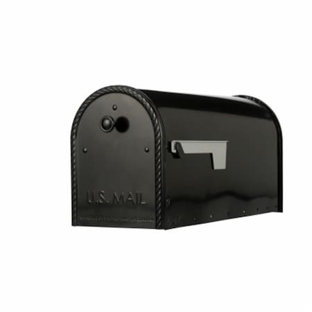 Solar Group Post Mount Mailbox - Black, Large SO571098